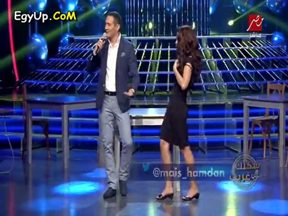 شاهد أقوى تقليد لنانسى عجرم من ميس حمدان وتعليق حكيم وهيفاء وهبى