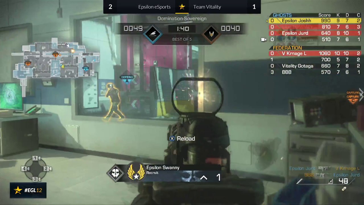 EGL12 : Epsilon vs Vitality : LBR11 - Map 4