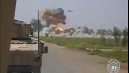 UFO Attacks, Destroys Taliban Camp in Afghanistan.