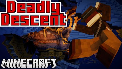 DEADLY DESCENT 3 I try multiple wins Minecraft Mini Game Play