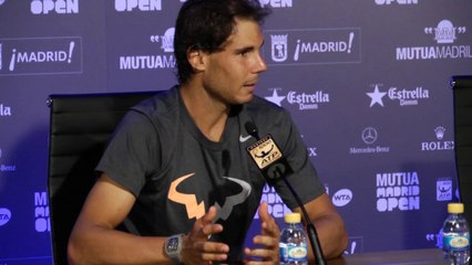 Madrid - Nadal: ''No se puede ganar un Master 1.000 sin jugar bien''
