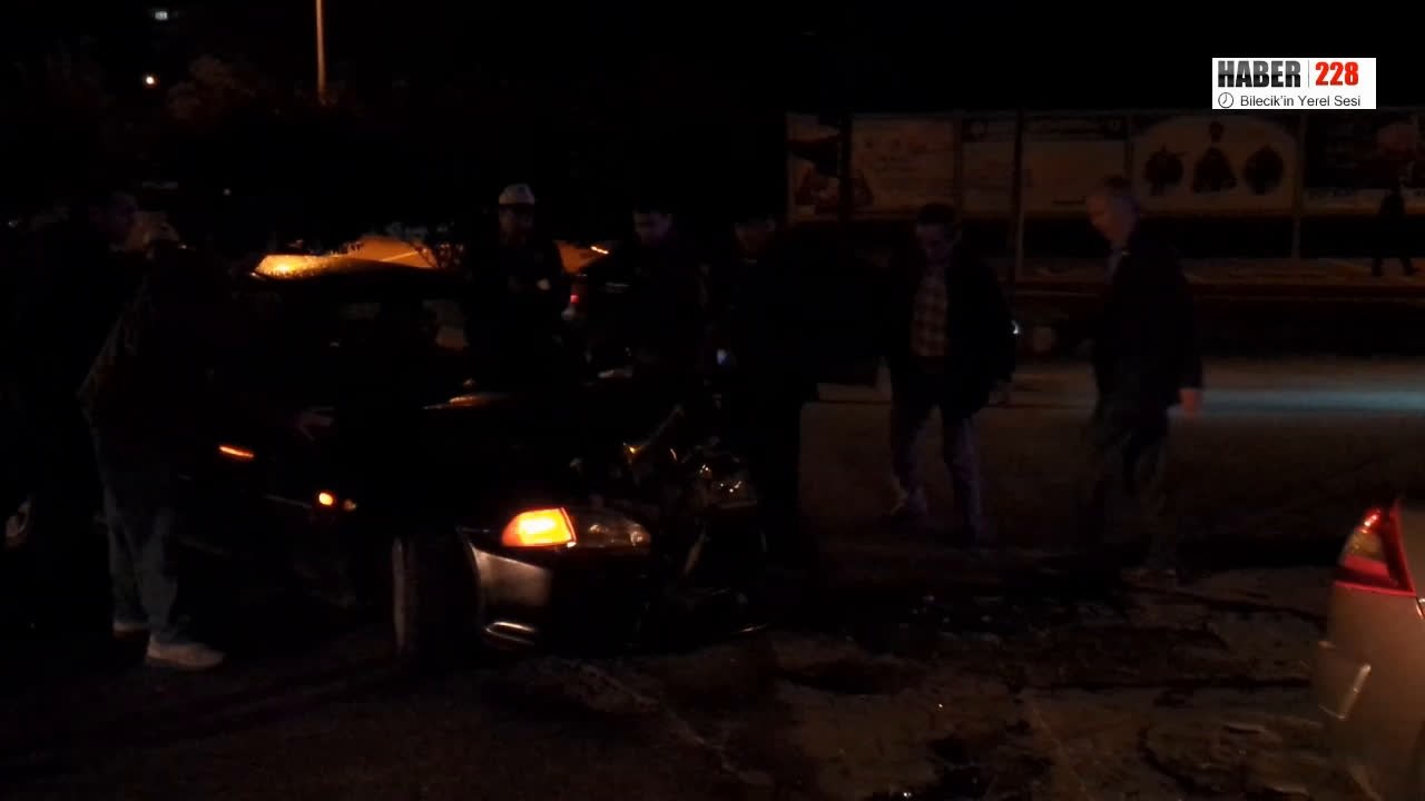 2. Er Eğitim Tugay Komutanlığı önünde trafik kazası