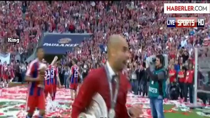 Guardiola, Kutlamalarda Şampiyonluk Tabağını Düşürdü