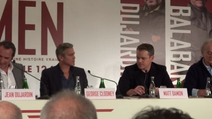 Monuments Men - Conférence de presse Paris