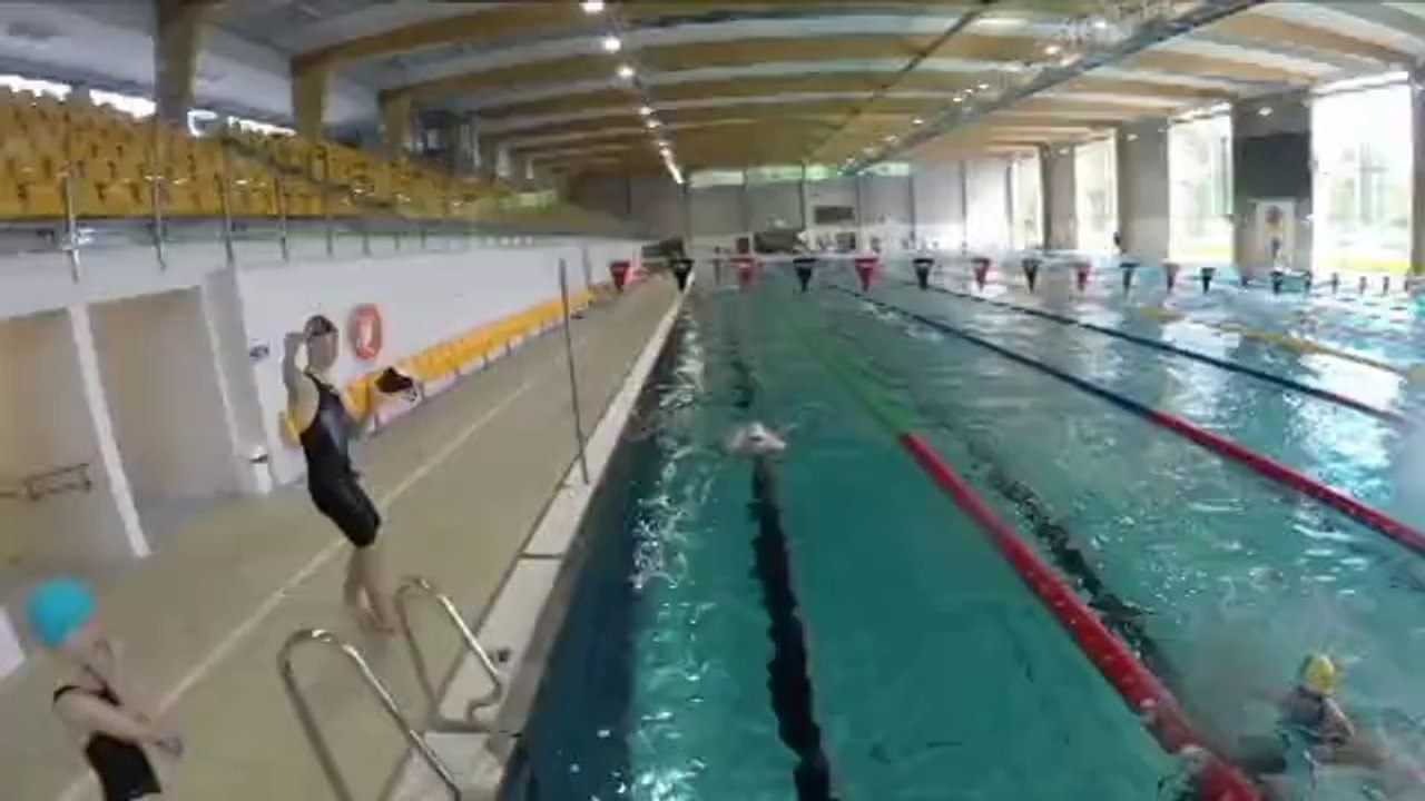 GoPro swimming