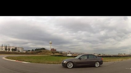 BMW 328i ile Körfez Yarış Pistinde GoPro ile çekim denemeleri..