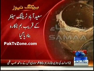 80 kg bomb found near police training center in Karachi