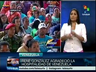 Confiere Venezuela a René González la Orden "Francisco de Miranda"