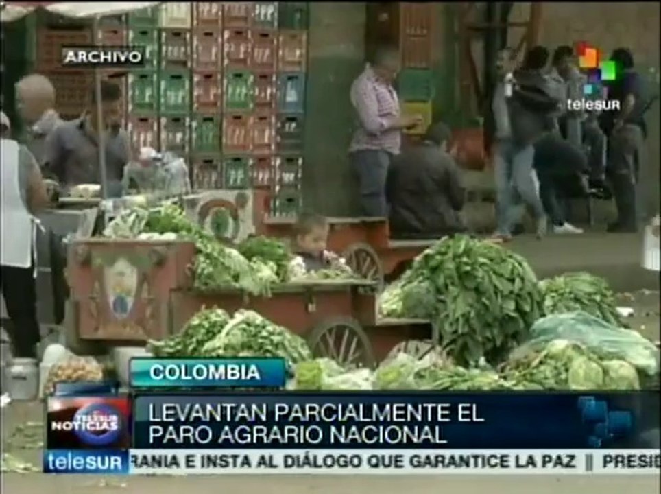 Levantamiento parcial del paro agrario en Colombia; nace fondo étnico ...