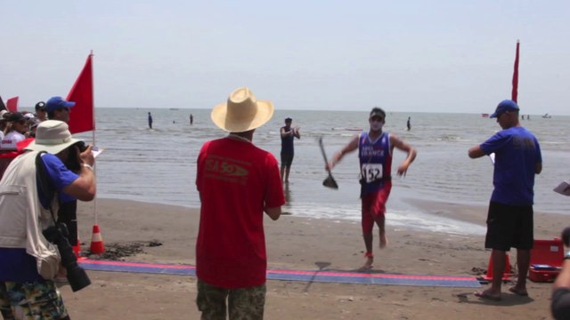 TITOUAN PUYO CHAMPION DU MONDE ISA - EQUIPE DE FRANCE ISA WORLD SUP CHAMPIONSHIPS 10 MAI 2014 - COMPÉTITION LONGUE DISTANCE MESSIEURS SUP ET PADDLEBOARD JOUR 7