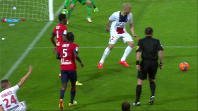 But Jonathan DELAPLACE (90ème) - LOSC Lille - Paris Saint-Germain - (1-3) - 10/05/14 - (LOSC-PSG)