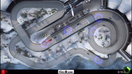 PS3 - Pixel Junk Racers 2nd Lap - In The Zone Turbo