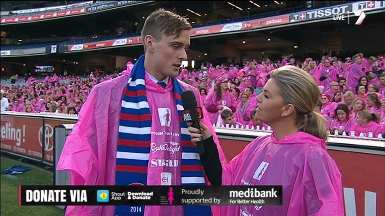 AFL 2014 - Round 8 - Melbourne v Western Bulldogs (pre match)