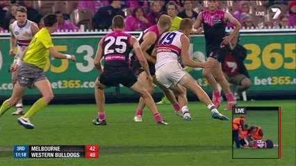 AFL 2014 - Round 8 - Melbourne v Western Bulldogs(3rd quarter)