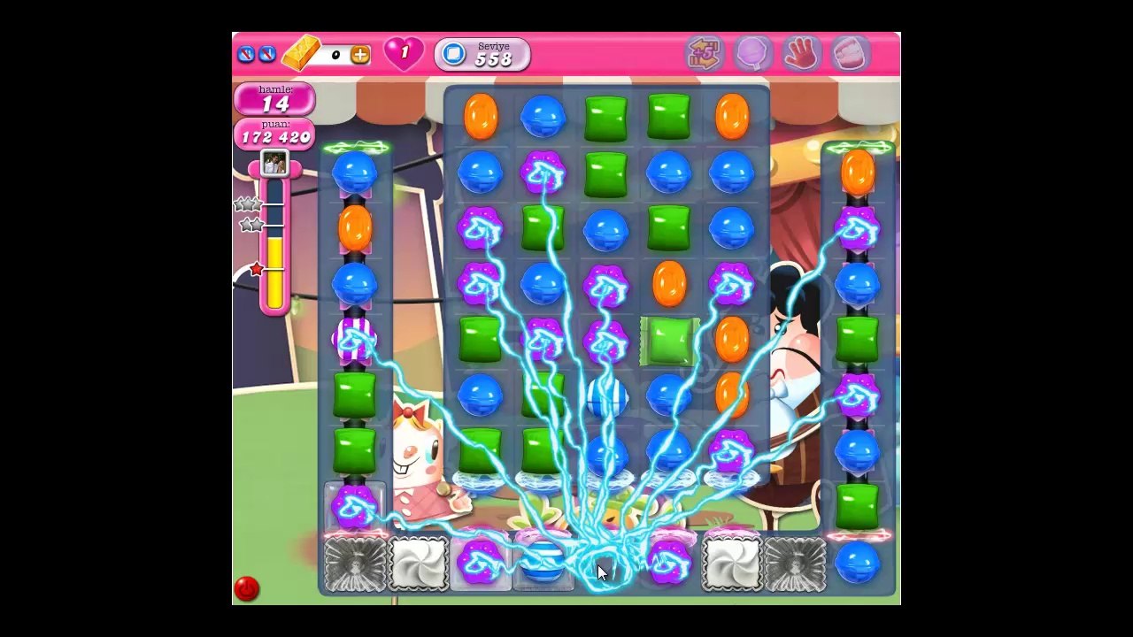 Candy Crush Saga Level 558