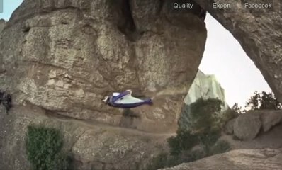 Wingsuit İle İğne Deliğinden Geçmek