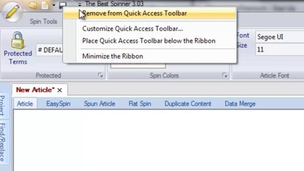 Tips Tricks - Customizing The Best Spinner -TBS 5-1
