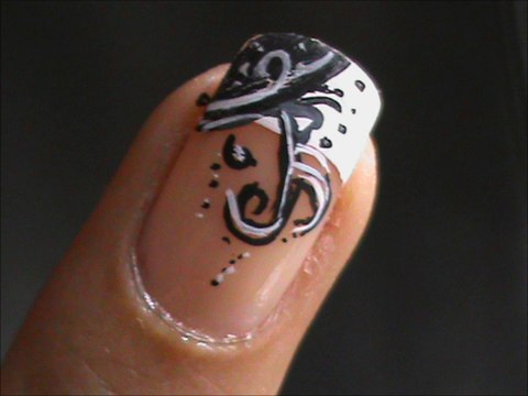 Shimmer French Tip - Easy Nail Design- easy nail art for short nails- nail art tutorial- beginners