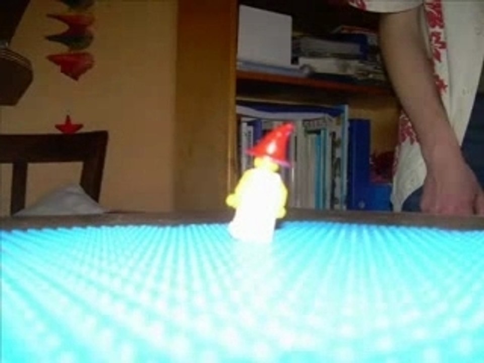 la marche d'un lego