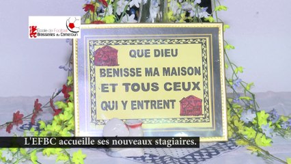 RENTREE D'UN NOUVEAU STAGIAIRE A L'EFBC