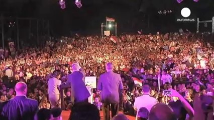 Al-Sisi supporters hold first presidential campaign rally in Egypt