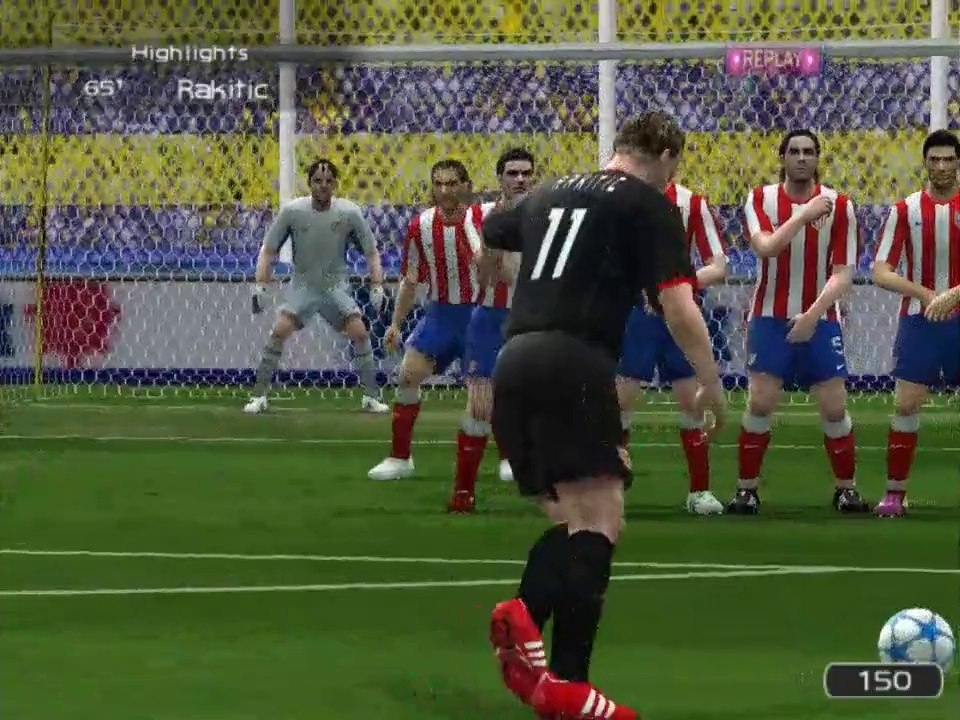 PES 6 - Rakitic frikik gol!