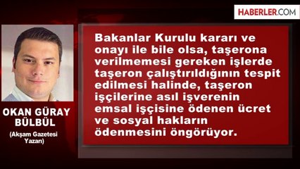 600 Bin Çalışanı İlgilendiren Tasarının Ayrıntıları