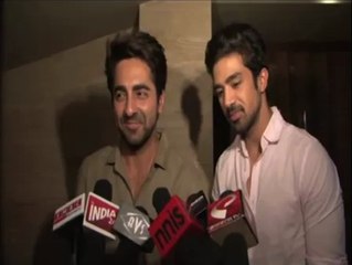 Ayushmann , Saqib at Hawaa Hawaai special screening - IANS India Videos