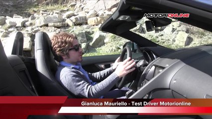 Jaguar F-Type, Prova su Strada - Test Drive