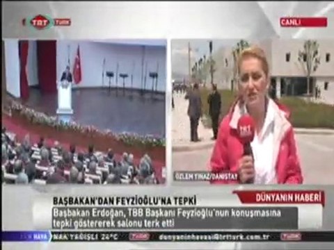 Başbakan Erdoğan Danıştay'ın 146. Kuruluş Yıldönümünde TBB Başkanı Metin Feyzioğlu'nun Yaptığı Konuşmaya Tepki Gösterdi Ve Toplantıyı Terk Etti. Ayrıntılar Telefon Bağlantısı: Ak Parti Grup Başkan Vekili Mahir Ünal