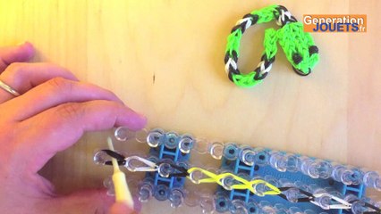 Bracelet Rainbow Loom serpent
