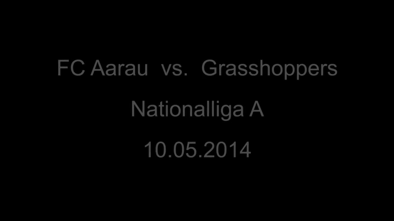 Szene Aarau - FC Aarau vs. Grasshoppers (NLA)