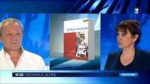 Dominique Lin à France 3 Méditerranée pour le livre 39-45 en Vaucluse