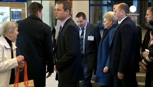 Grybauskaite se perfila como favorita en las presidenciales lituanas