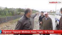 Kırşehir'deki Midibüs Kazası