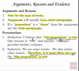 5.6 - Propositions, Reasons & Evaluations