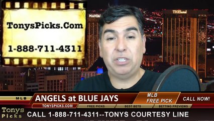 MLB Pick Toronto Blue Jays vs. LA Angels Odds Prediction Preview 5-11-2014