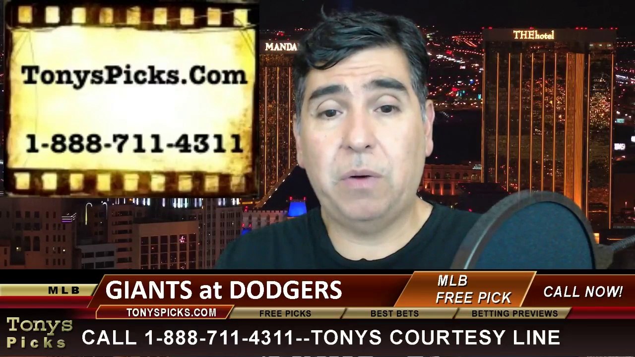 MLB Pick Prediction LA Dodgers vs. San Francisco Giants Odds Preview 5-11-2014