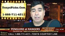 Game 6 NHL Pick New York Rangers vs. Pittsburgh Penguins Odds Playoff Prediction Preview 5-11-2014