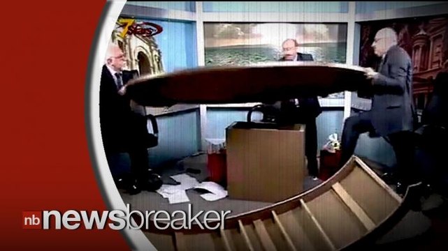 Jordan Journalists Get into Table-Turning Brawl on Live Television
