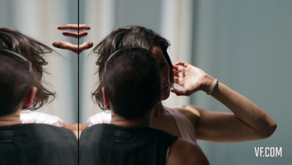 Spotlight - Paula Patton Serves It On Set of Vanity Fair Shoot