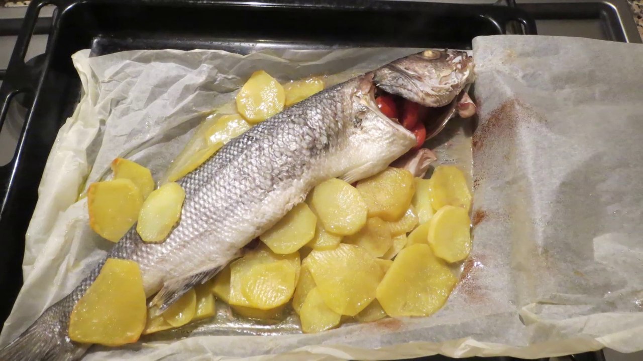 branzino al cartoccio (LA CUCINA DI STEFANIA)