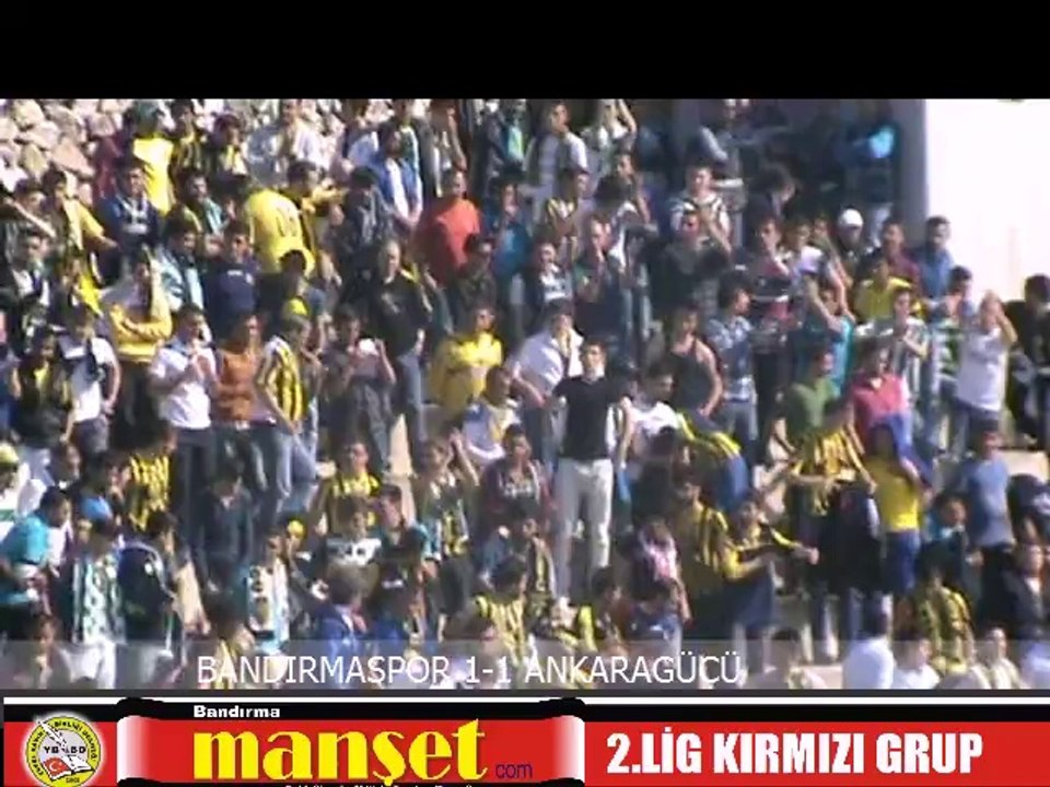 BANDIRMASPOR 1-1 ANKARAGÜCÜ