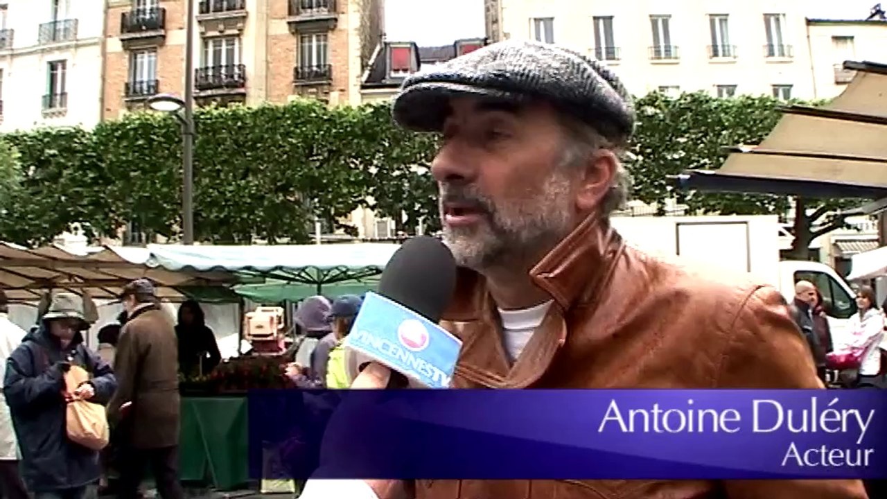 Antoine Duléry l'acteur tournera avec Lionel Fouré le réalisateur de Vincennes.