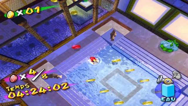 Super Mario Sunshine - Plage Sirena - Épisode 8 : Les pièces rouges de l'hôtel