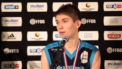 Interview d'après-match - Coupe de France U17M - Gravelines-Dunkerque/Antibes