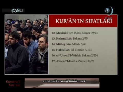 Sen anlaşılmak istiyorsun da, Allah anlaşılmamak ister mi? [Prof. Dr. Mehmet Okuyan]