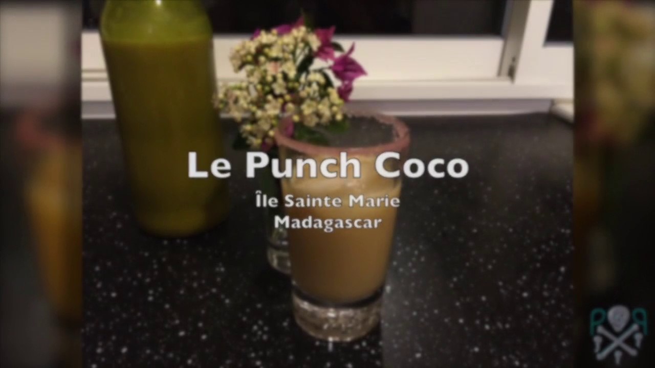 Recette du Punch Coco, Île Sainte Marie, Madagascar