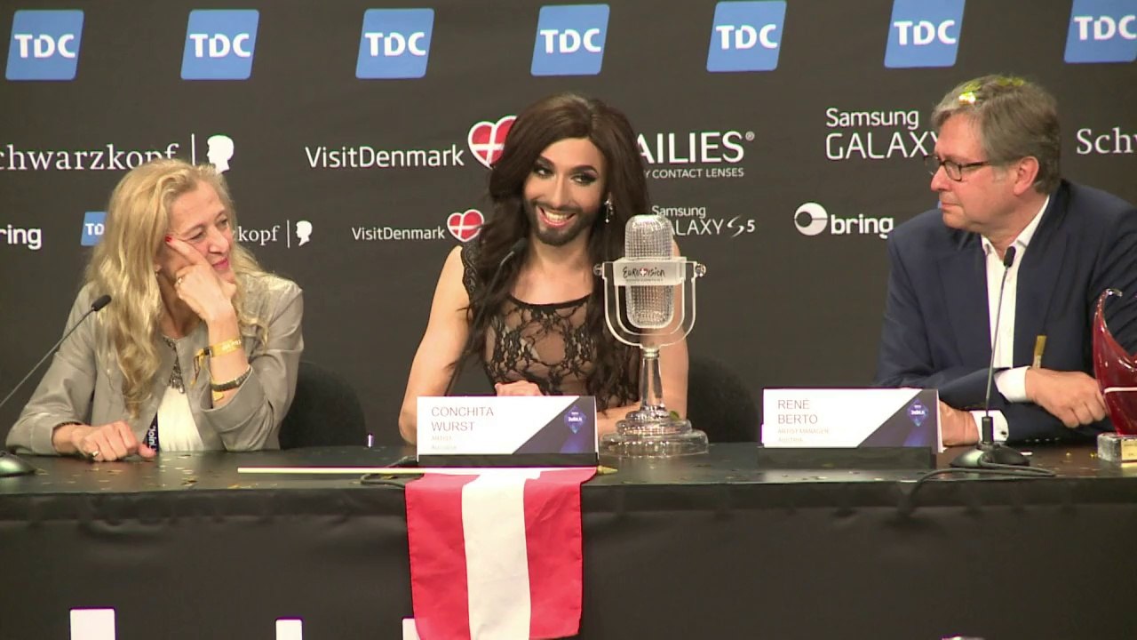 Travesti barbudo vence Eurovision 2014