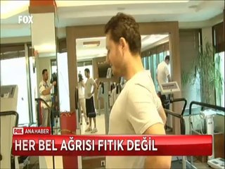 Uzmanlar uyarıyor her bel ağrısı fıtık değildir